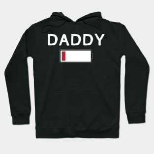 Funny Family Matching Shirt Set Daddy Battery Life T-shirt Hoodie